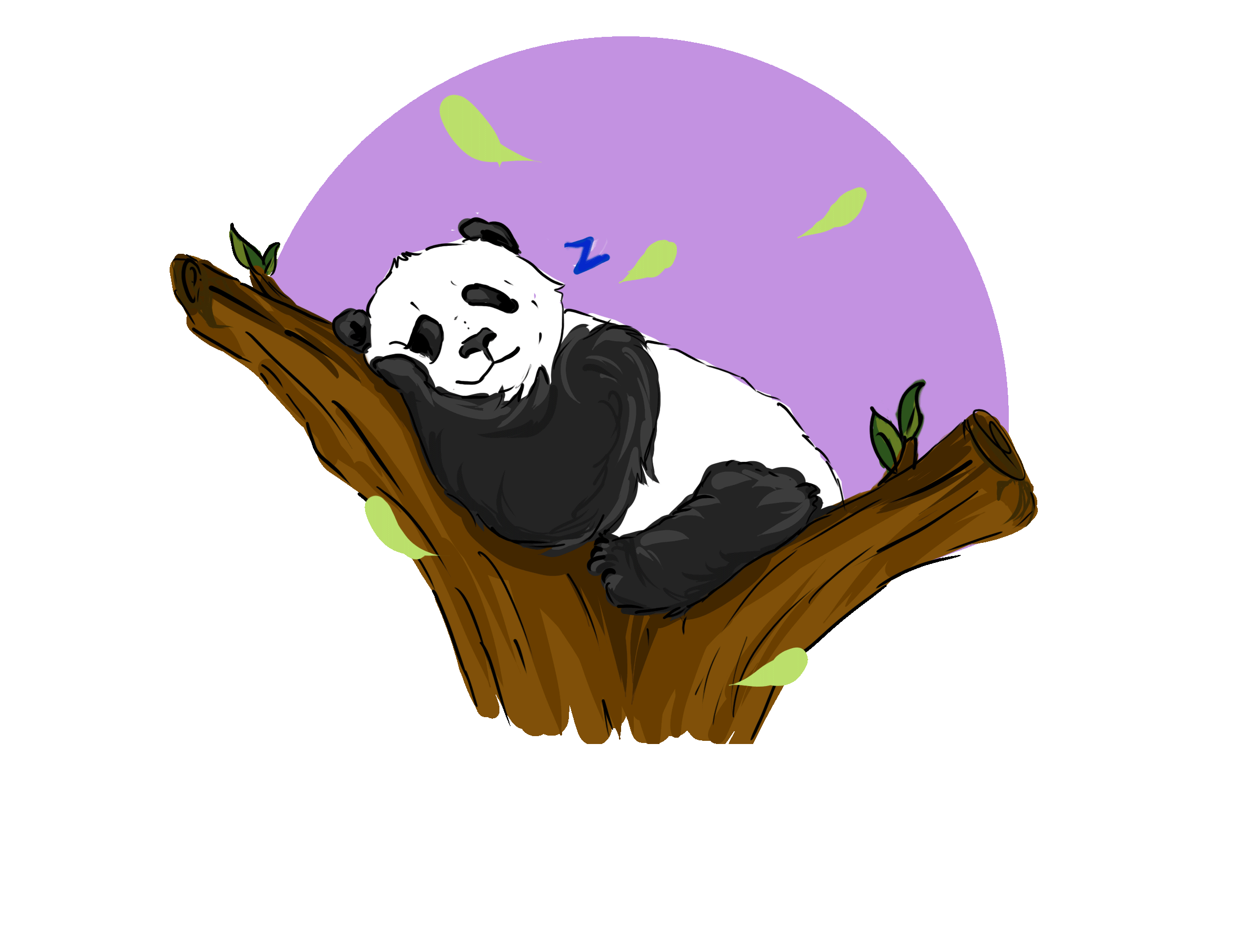 art fume panda sleepy vv