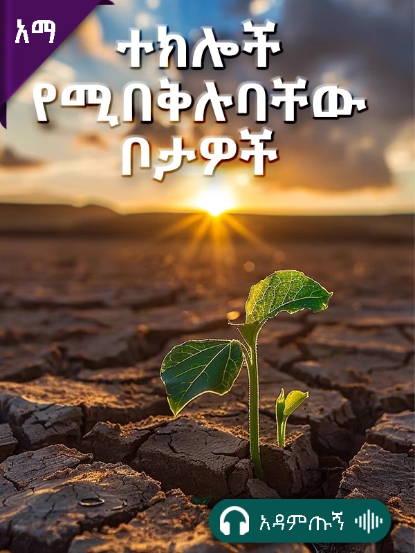 ተክሎች የሚበቅሉባቸው ቦታዎች