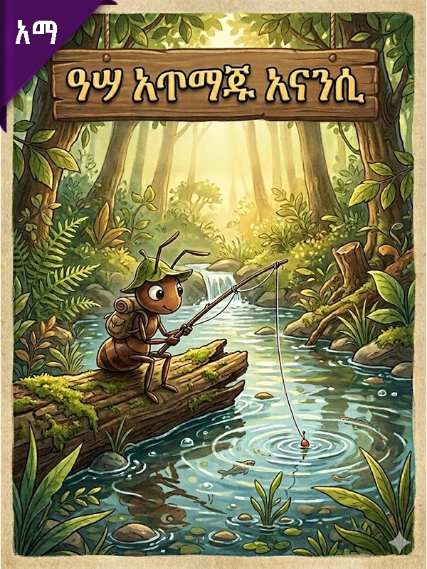 አናንሲ ዓሣ ለማጥመድ ሲሄድ