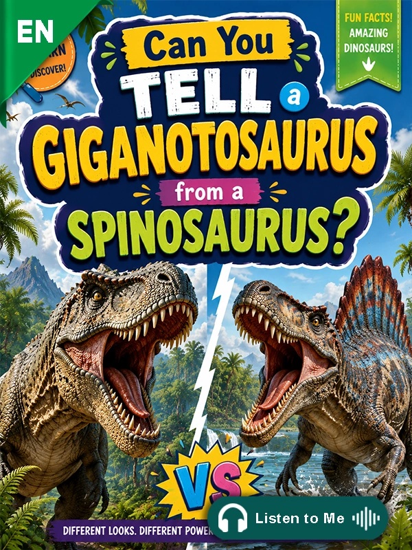 Can You Tell a Giganotosaurus from a Spinosaurus?