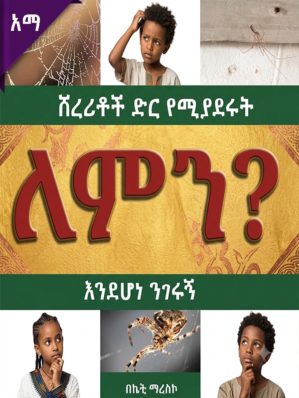 ሸረሪቶች ድር የሚያደሩት ለምን እንደሆነ ንገሩኝ?
